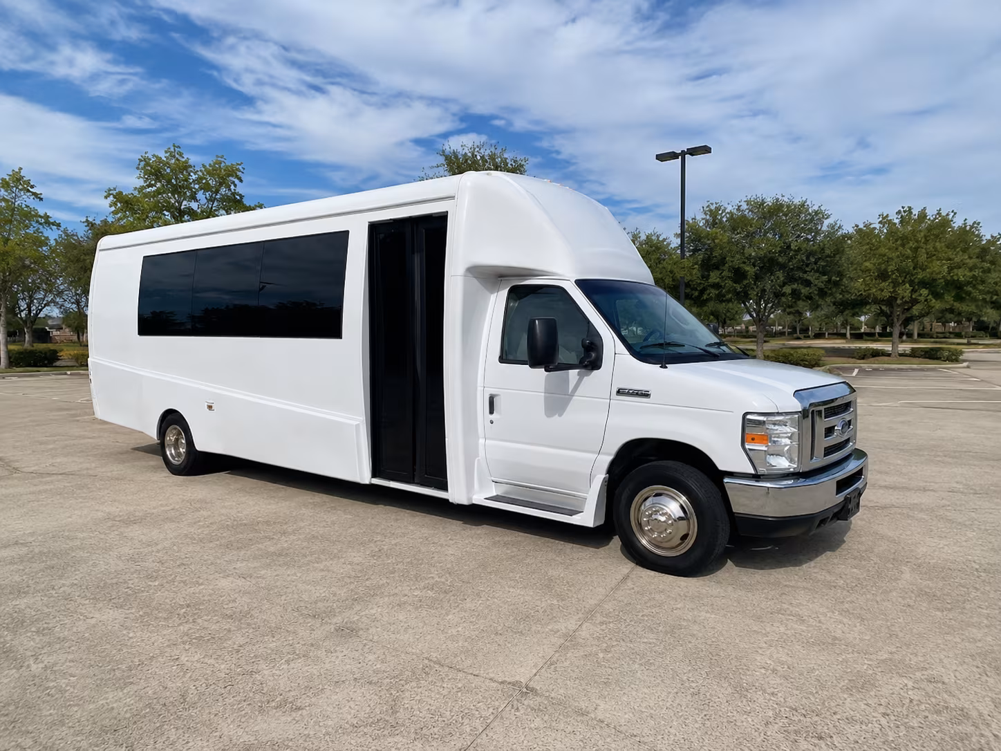 Jacksonville Bachelor & Bachelorette Transportation party bus exterior