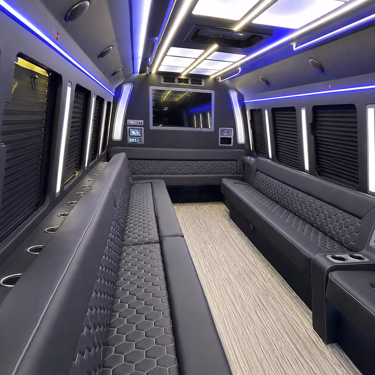 Jacksonville Concert & Music Festival Transportation party bus exterior