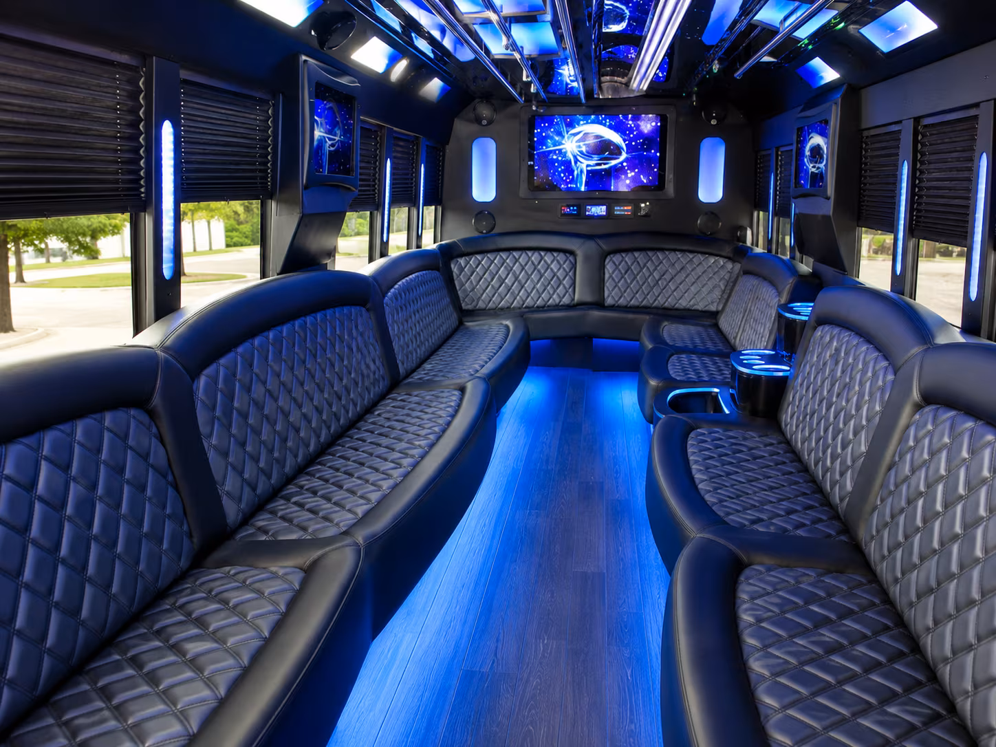Jacksonville Concert & Music Festival Transportation party bus exterior