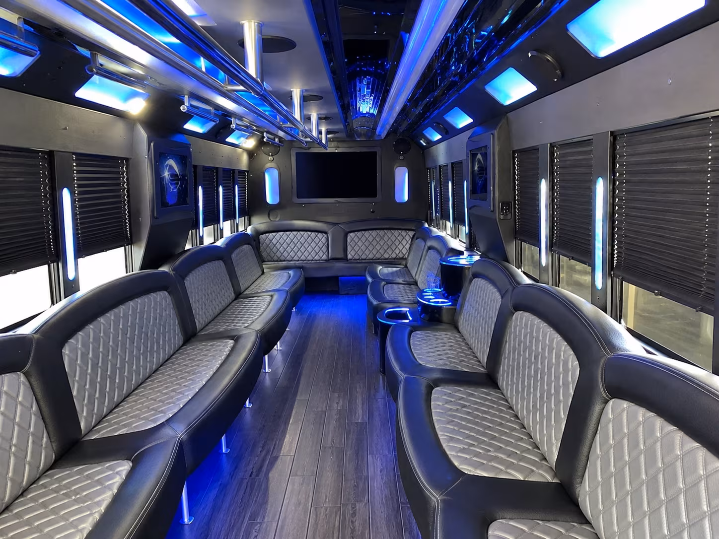 Jacksonville Concert & Music Festival Transportation party bus exterior