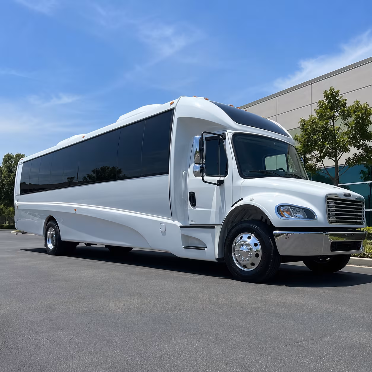 Jacksonville Corporate Transportation party bus exterior