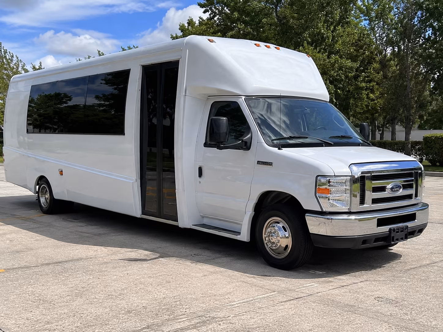Jacksonville Private Event Transportation party bus exterior