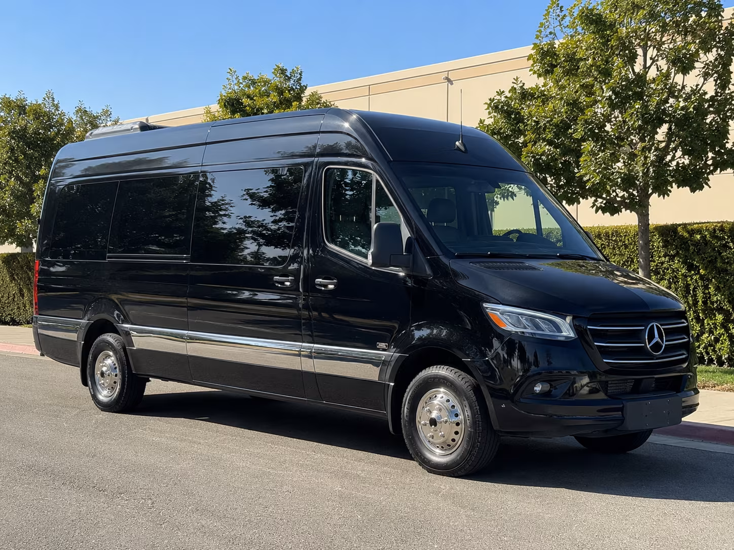 Jacksonville School Event Transportation party bus exterior