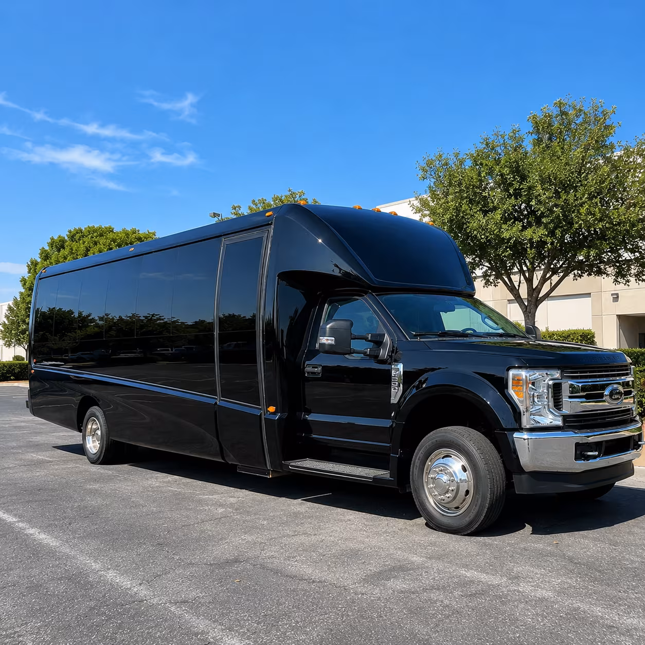 Jacksonville School Event Transportation party bus interior