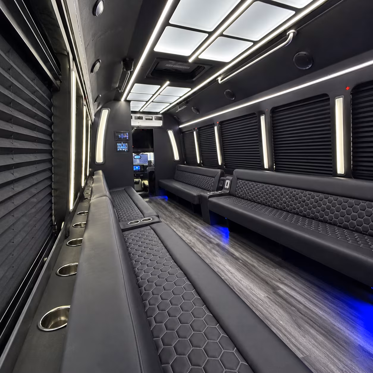 Jacksonville Sporting Event Transportation party bus exterior