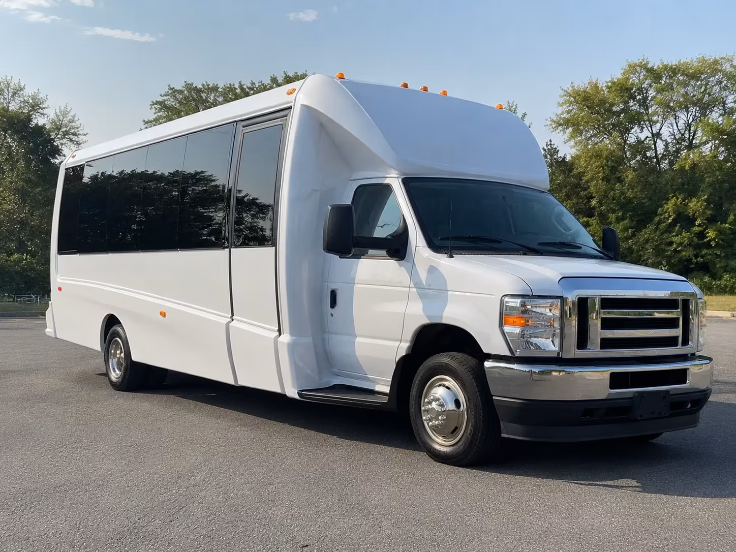 Jacksonville Sporting Event Transportation party bus interior