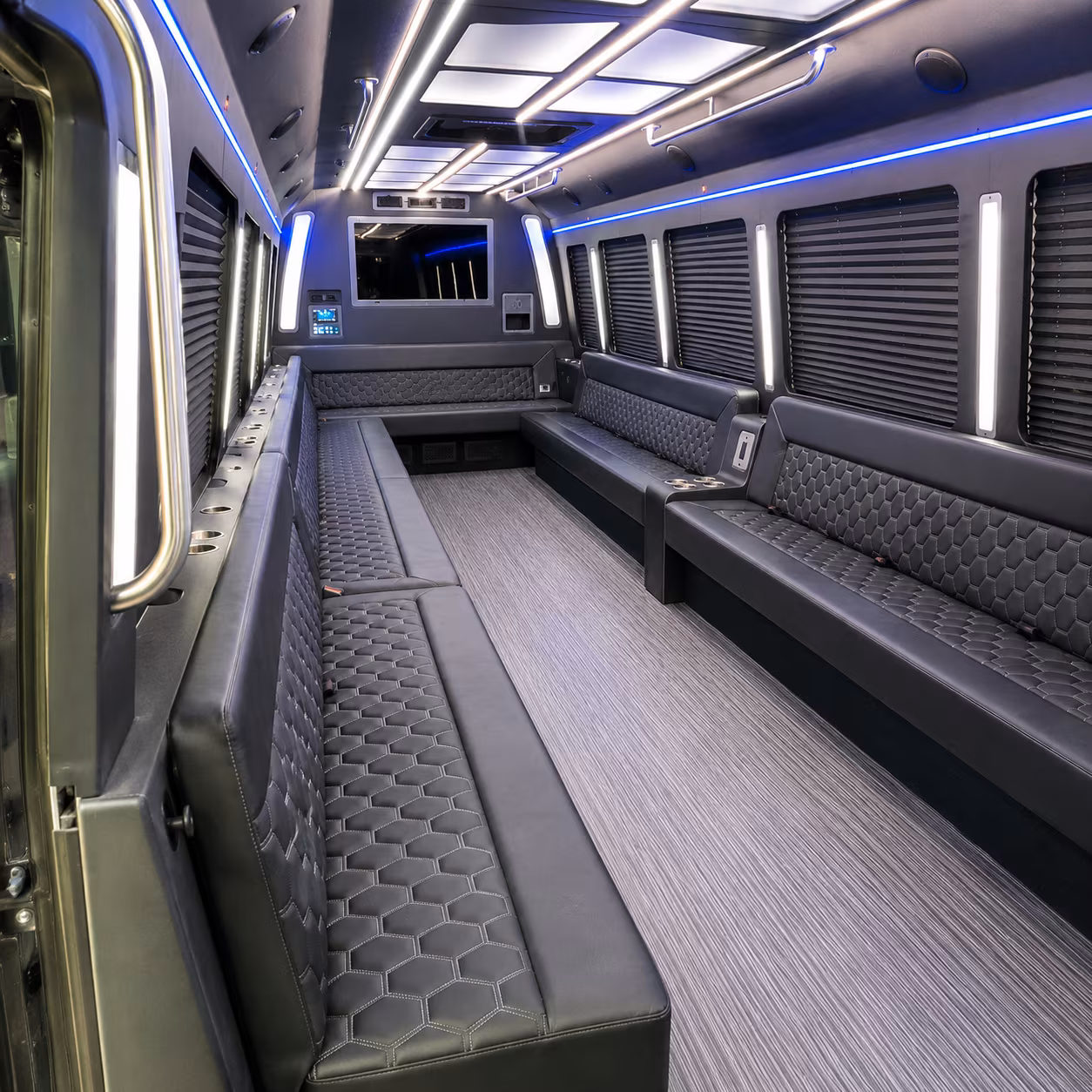 Jacksonville Wedding Transportation party bus exterior