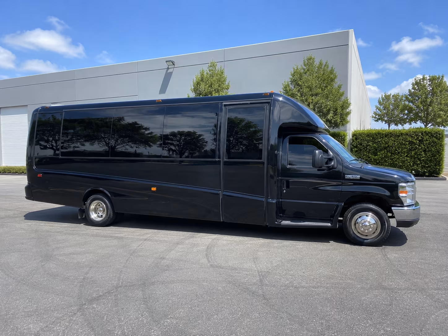 Jacksonville Wedding Transportation party bus exterior
