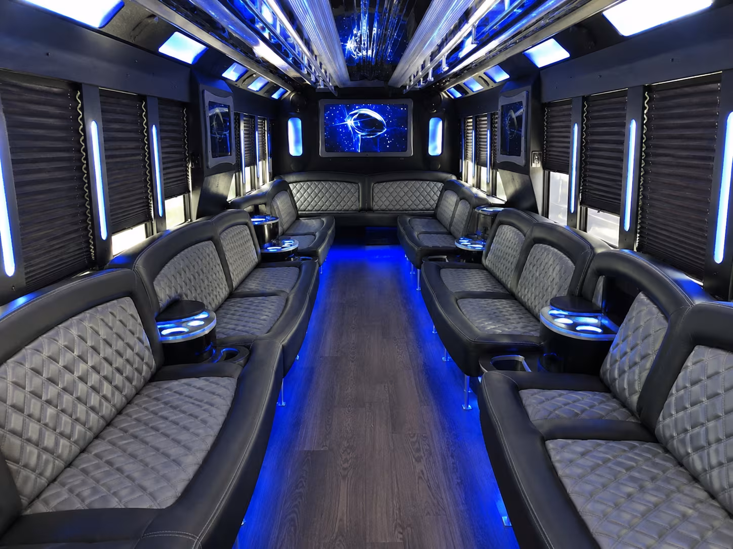 Jacksonville Winery Tour & Pub Crawl Transportation party bus exterior